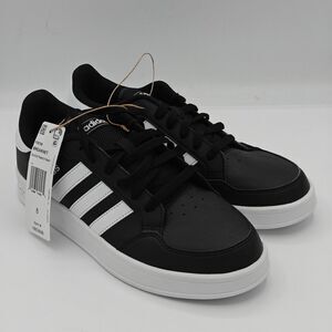 Men's Adidas Breaknet Court Shoes Sneake Black/White FX8708